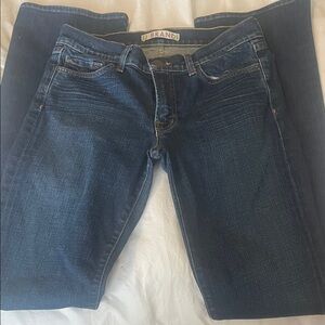 J Brand Women's Dark Blue Straight Leg Jeans